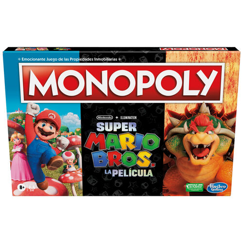 Spanish Super Mario Bros La Pelicula Monopoly game