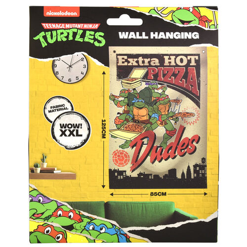 Ninja Turtles fabric poster