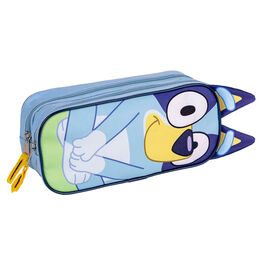 Zootopia Character Single Zipper Blue Pencil Case