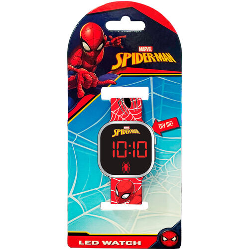 Reloj led Spiderman Marvel