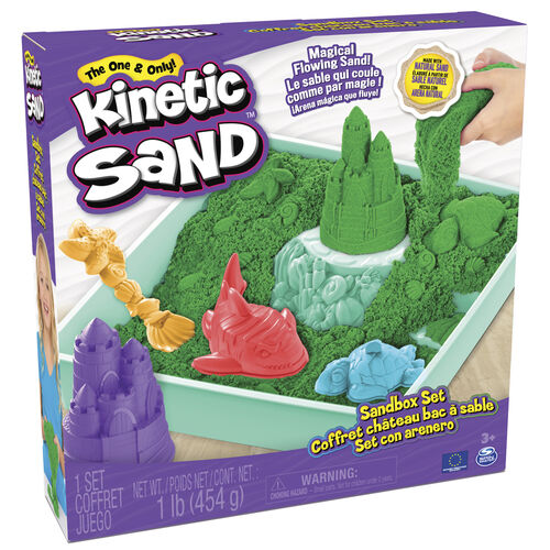 Sandbox Set Kinetic Sand verde