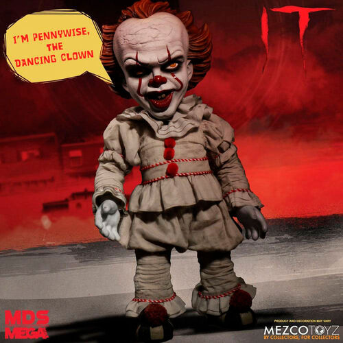 Peluche mueco parlante Pennywise IT 38cm ingles