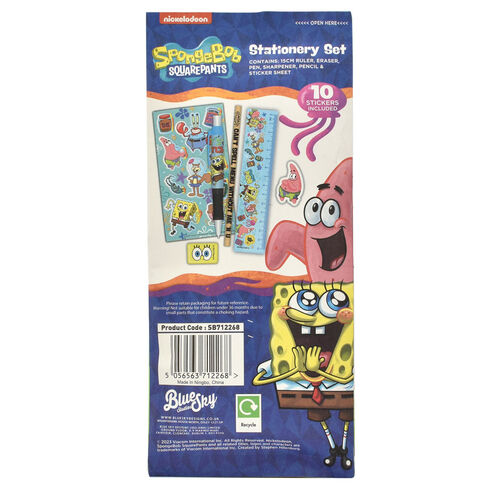 Sponge Bob stationery set