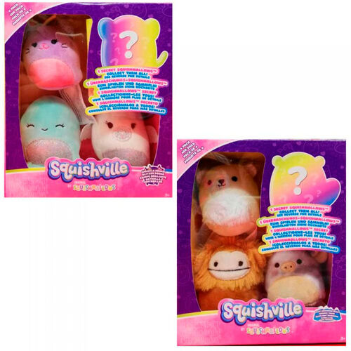 Squishmallows plush toy set assorted 5cm