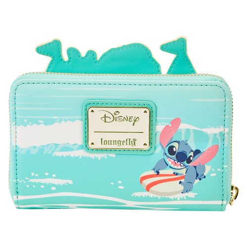 Loungefly Disney Stitch Sandcastle Beach Surprise wallet