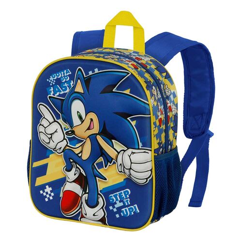 Sonic The Hedgehog Step 3D backpack 31cm