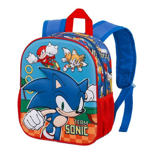 Sonic The Hedgehog Team 3D backpack 31cm