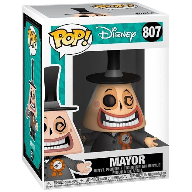 Figura POP Disney Pesadilla Antes de Navidad Major Mayor with Megaphone
