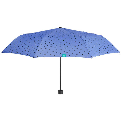 Fluor manual folding assorted umbrella 54cm