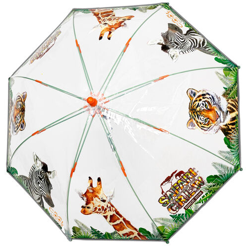 Paraguas manual transparente Sabana 42cm