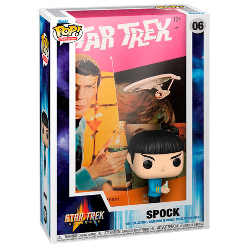 POP figure Comic Cover Star Trek Spock