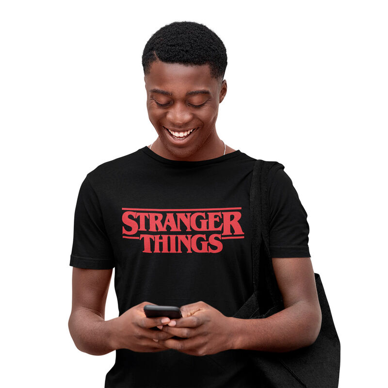 Stranger Things Logo adult t-shirt