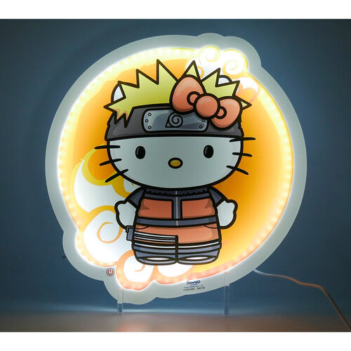 Lampara neon Kello Kitty Naruto Shippuden 30cm