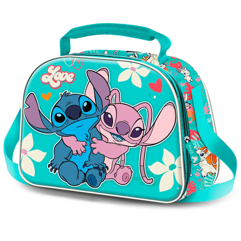 Disney Stitch Love 3D lunch bag