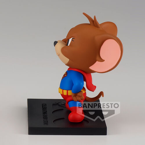 Tom and Jerry 100th Anniversary Warner Bross Jerry as Superman figure 6cm