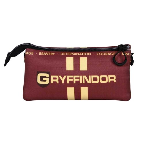 Harry Potter Gryffindor triple pencil case