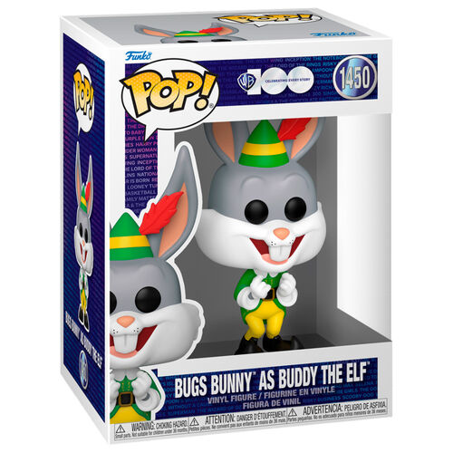 POP figure Warner Bros 100th Anniversary Bugs Bunny As Buddy The Elf