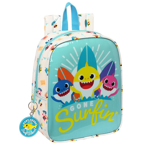 Baby Shark Surfing adaptable backpack 27cm