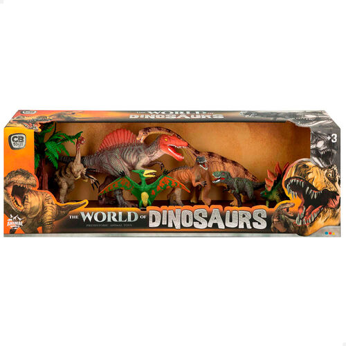The World Dinosaurs assorted figure set 8pcs
