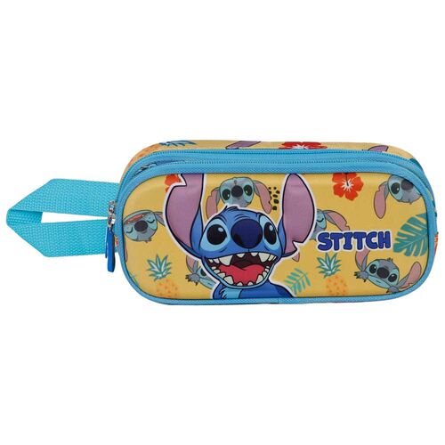 Disney Stitch Grumpy 3D double pencil case