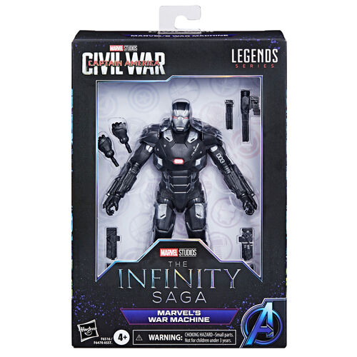 Marvel The Infinity Saga Captain America Civil War Marvel War Machine figure 15cm