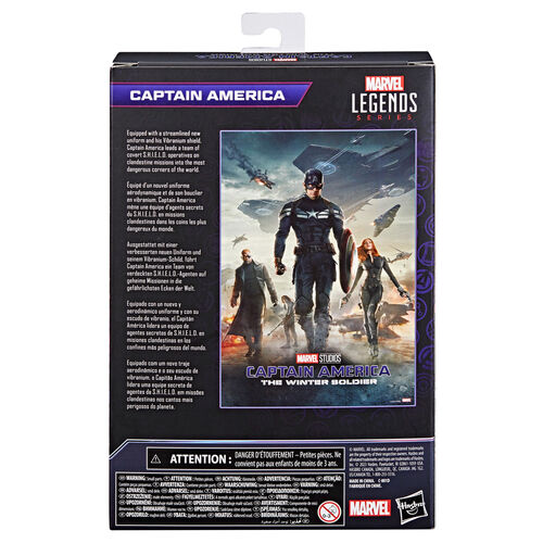 Marvel The Infinity Saga Captain America The Winter Soldier Captain america figure 15cm