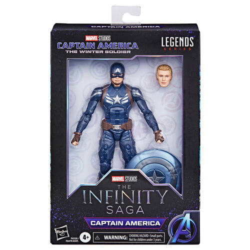 Figura Capitan America - Capitan America The Winter Soldier The Infinity Saga Marvel 15cm