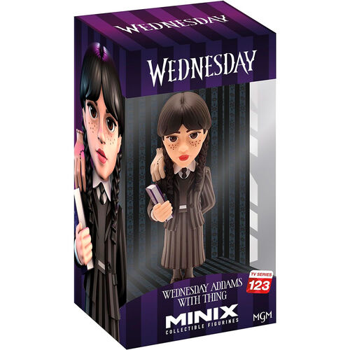 Figura Minix Miercoles y Cosa Wednesday 12cm