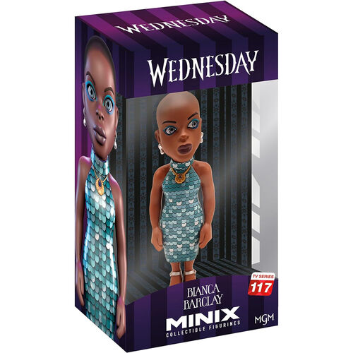 Figura Minix Bianca Addams Wednesday 12cm