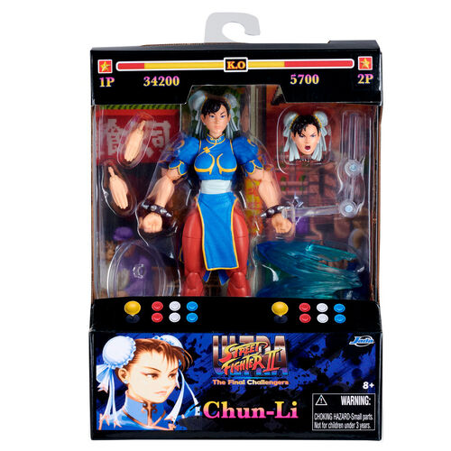 Figura Chun-Li Street Fighter II 15cm