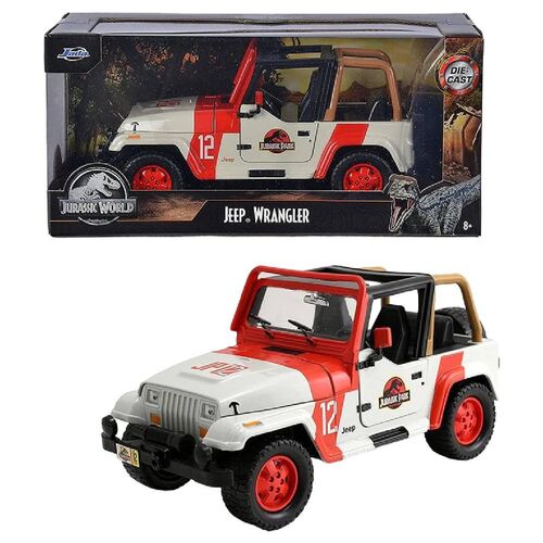 Coche Jeep Wrangler Jurassic Park 1/24