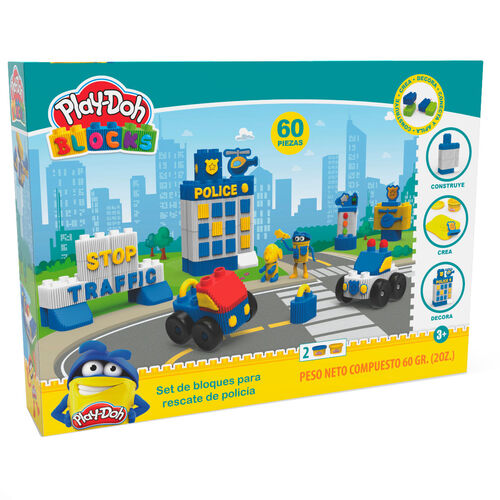 Play-Doh Police Rescue Block set