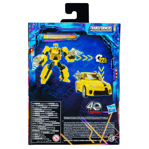 Figura Bumbleebee Animated Universe Deluxe Class Legacy United Transformers 14cm