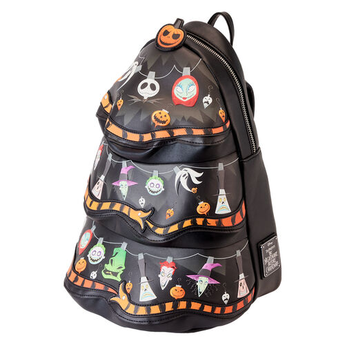 Loungefly Disney Nightmare Before Christmas Tree String Lights Glow backpack 33cm