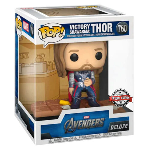 Figura POP Deluxe Marvel Los Vengadores Avengers Thor Exclusive
