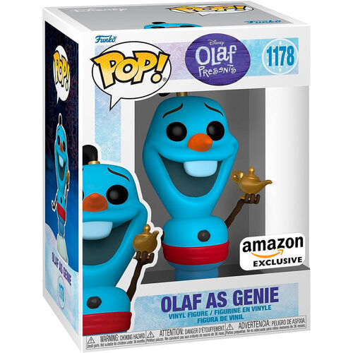 POP figure Disney Olaf Present Olaf as Genie Exclusive