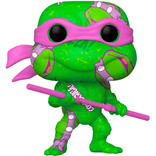 Figura POP Tortugas Ninja Donatello Artist + Case Exclusive