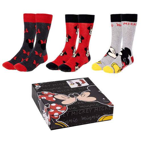 Disney Minnie pack 3 adult socks