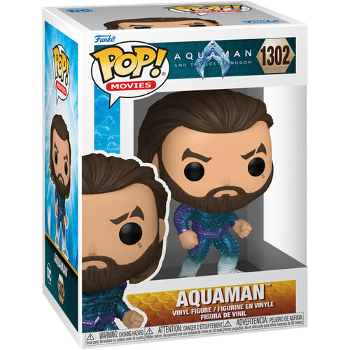 Figura POP DC Comics Aquaman y el Reino Perdido Aquaman