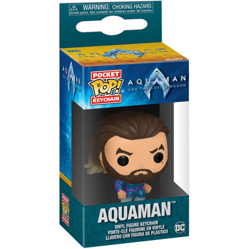 Llavero Pocket POP DC Comics Aquaman y el Reino Perdido Aquaman