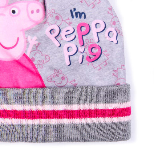 Set gorro y guantes Peppa Pig