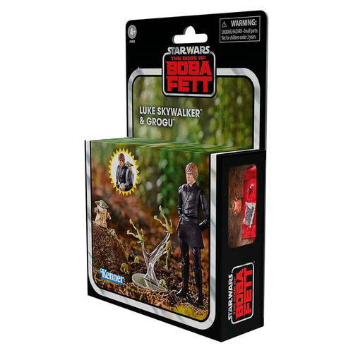 Figuras Luke Skywalker & Grogu El Libro de Boba Fett Star Wars 9,5cm