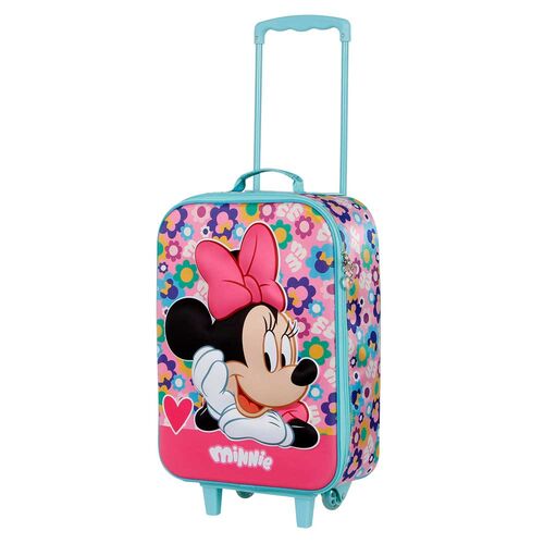 Disney Minnie Heart 3D trolley suitcase