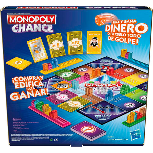 Spanish Monopoly Chance board game