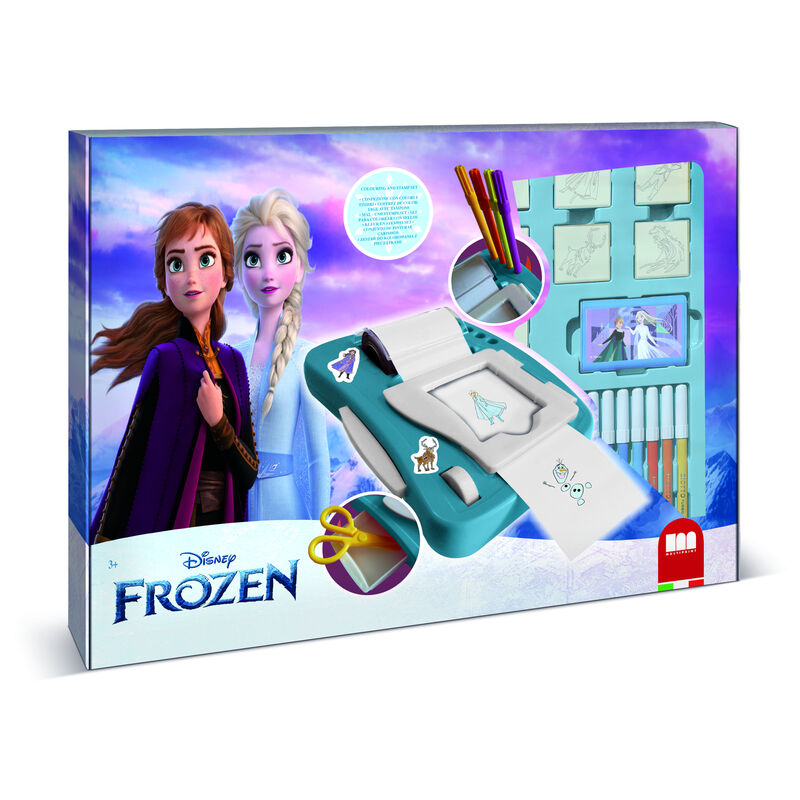 Maquina de pegatinas Frozen Disney