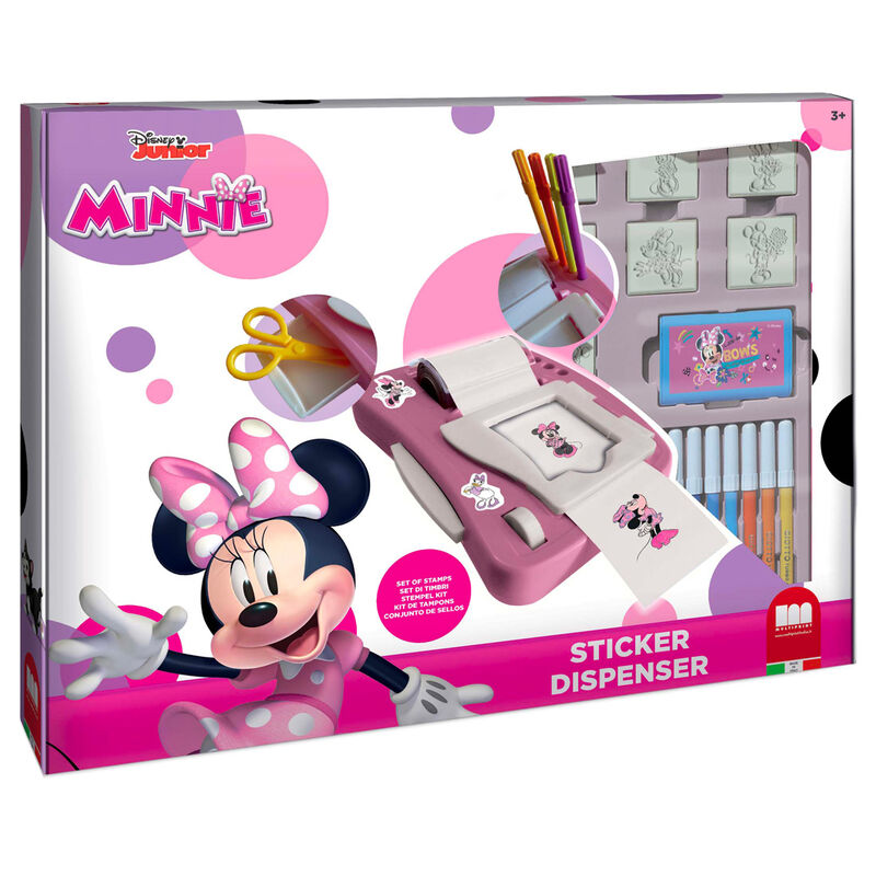 Maquina de pegatinas Minnie Disney