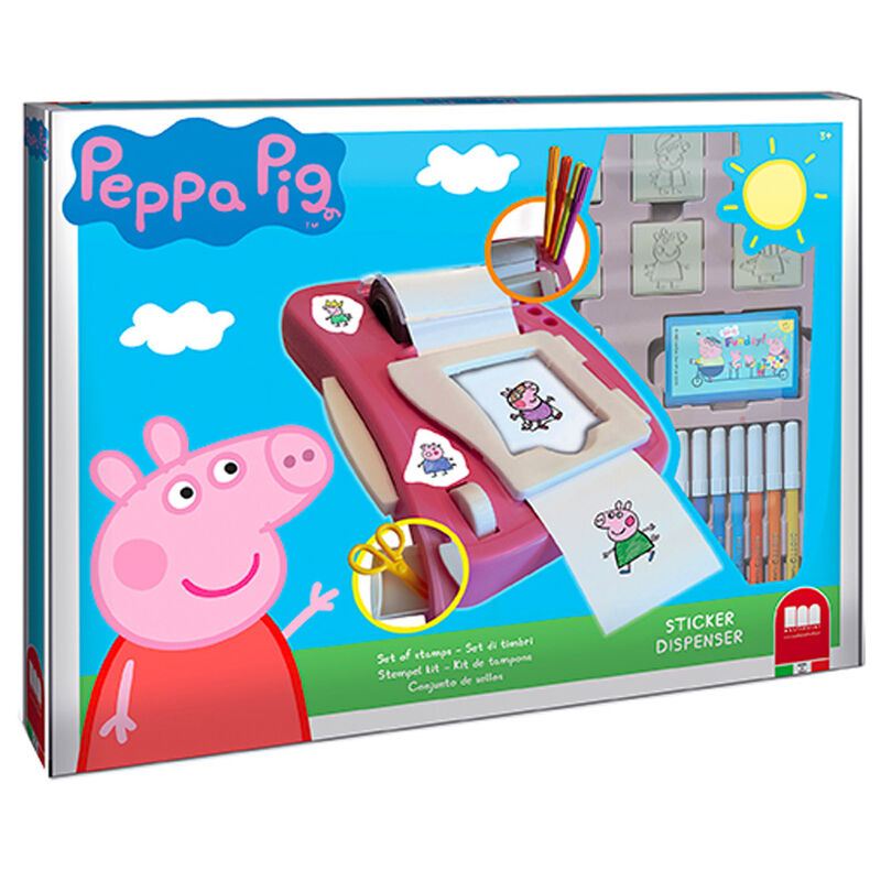 Maquina de pegatinas Peppa Pig