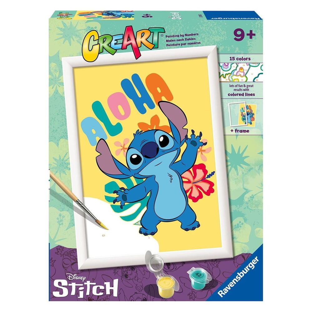 Disney Stitch CreArt painting kit