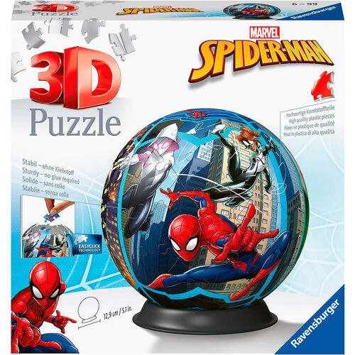 Spiderman 3D Puzzle, 72pcs.
