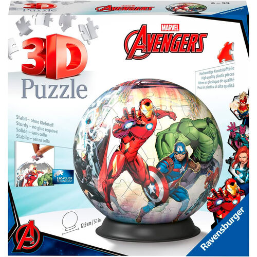 Marvel Avengers 3D puzzle 72pcs